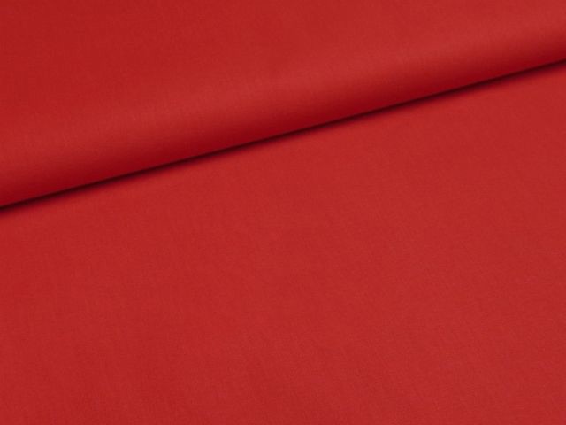 Metráž bavlna š.240 cm - sytě červená