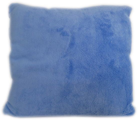 Mikroplyšový povlak 35x35 - modrá