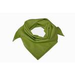 Bavlněný šátek - barva olivově zelená