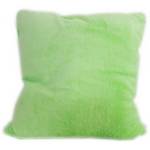 Mikroplyšový povlak na polštář - mentolově zelená