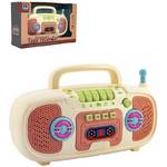 Radio (kazeťák) dětský retro radiomagnetofon s