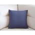 Bavlněný povlak na polštář - modrá indigo