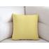 Bavlněný povlak na polštář - světle žlutá