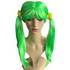Dětská paruka Lollipopz Amy zelená umělé vlasy