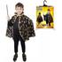 Dětský čarodějnický plášť černý halloween (3-10 let)