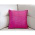 Froté povlak na polštář - sytě růžová