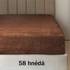 Mikroflanelové prostěradlo  90x220cm 260g/m2