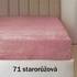 Mikroflanelové prostěradlo 210x210 topper 30cm 260g/m2