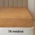 Mikroflanelové prostěradlo 40x90cm kolébka 260g/m2