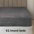 Mikroflanelové prostěradlo 50x100cm kolébka 260g/m2