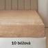 Mikroflanelové prostěradlo kruh (kulaté) průměr 170cm 260g/m2