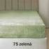 Mikroflanelové prostěradlo kruh (kulaté) průměr 170cm 260g/m2