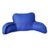 Relaxační polštář na čtení a sledování tv modrý
