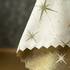 Vánoční teflonový ubrus bílý Z-2562 zlatá hvězda
