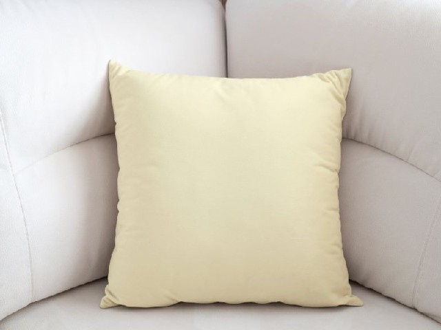 Bavlněný povlak na polštář - smetanová