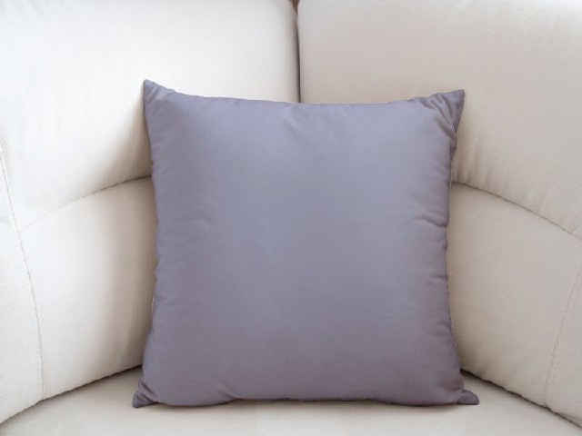 Bavlněný povlak na polštář - středně šedá granit