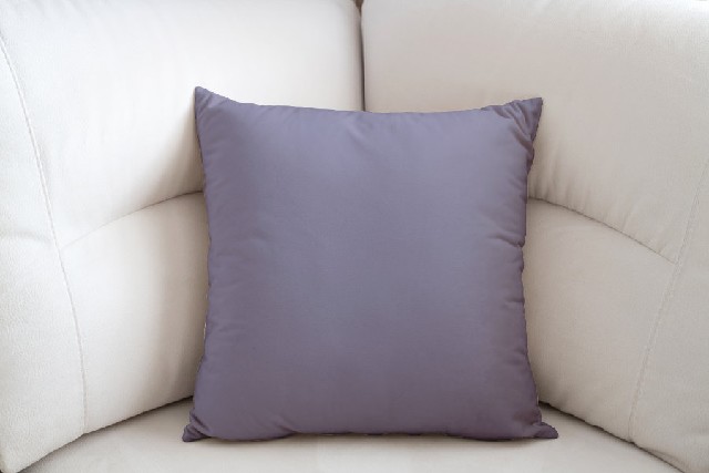 Bavlněný povlak na polštář - světle šedomodrá