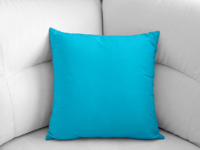 Bavlněný povlak na polštář - tyrkysová