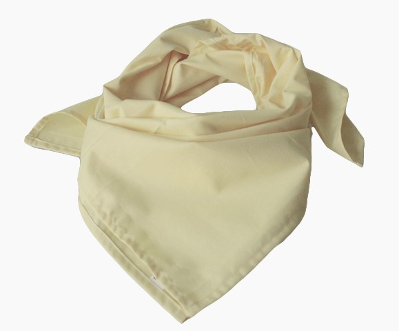 Bavlněný šátek - barva smetanová