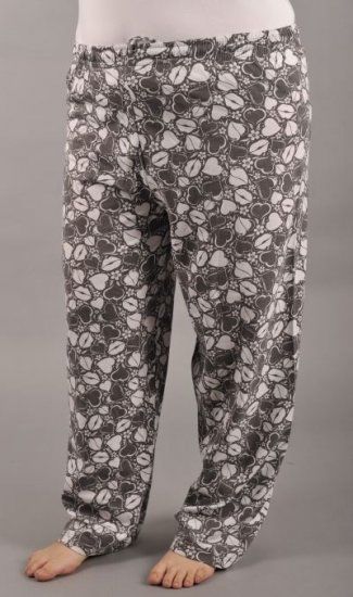 Dámské pyžamové kalhoty Maxipusinky - 3XL šedá