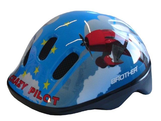 Dětská cyklistická helma Brother Crazy Pilot vel. S (48-52 cm)
