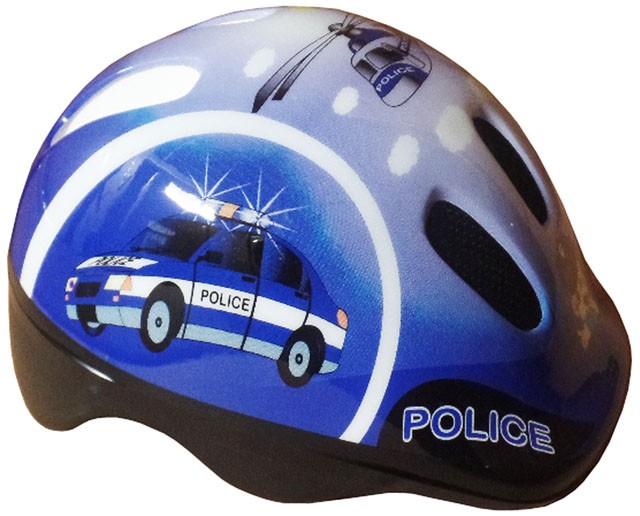 Dětská cyklistická helma Police vel. XS (44-48 cm)
