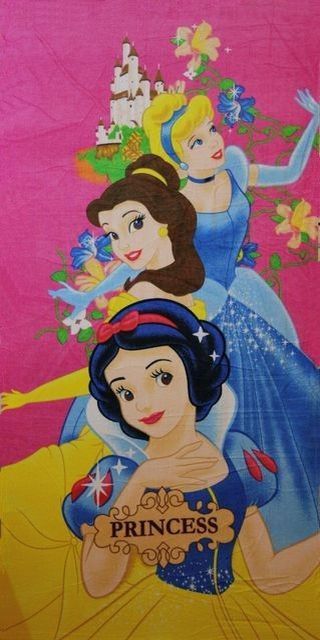 Dětská osuška Disney Princezny 72x145 cm