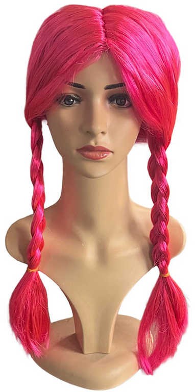 Dětská paruka Lollipopz Laura růžová umělé vlasy