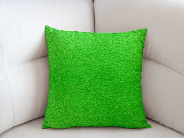 Froté povlak na polštář - jablkově zelená