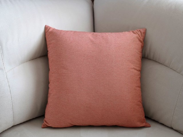Froté povlak na polštář - lososová
