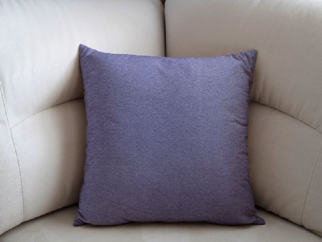 Froté povlak na polštář - šedomodrá