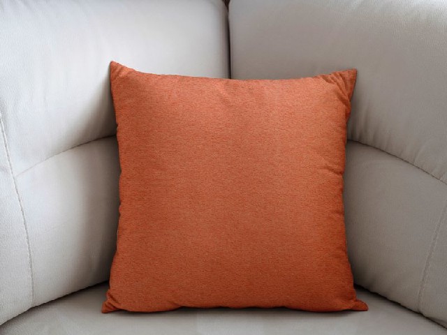 Froté povlak na polštář - světle hnědá/skořicová