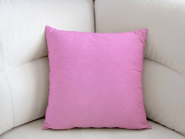 Froté povlak na polštář - světle růžová