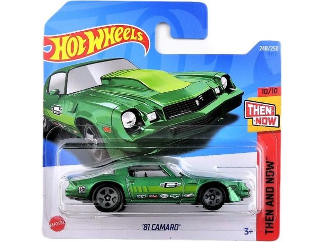 Hot Wheels angličák 81 Camaro, Then and Now 10/10