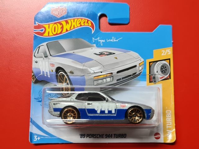 Hot Wheels angličák 89 Porsche 944 Tutbo, HW Turbo 2/5