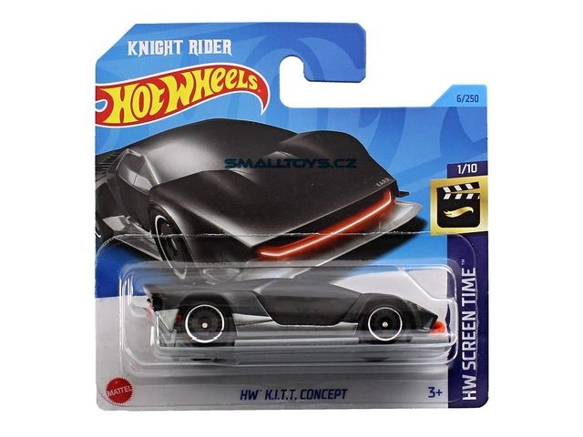 Hot Wheels angličák HW KITT Cocept, HW Screen Time 1/10