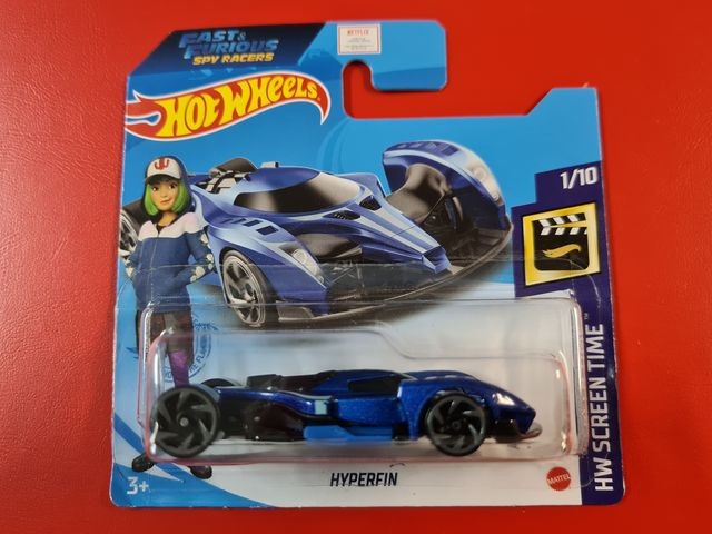 Hot Wheels angličák Hyperfin, HW Screen Time 1/10