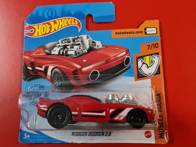 Hot Wheels angličák Rodger Dodger 2.0, Muscle Mania 7/10