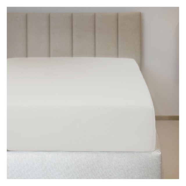 Jersey prostěradlo s lycrou č.2 smetanová