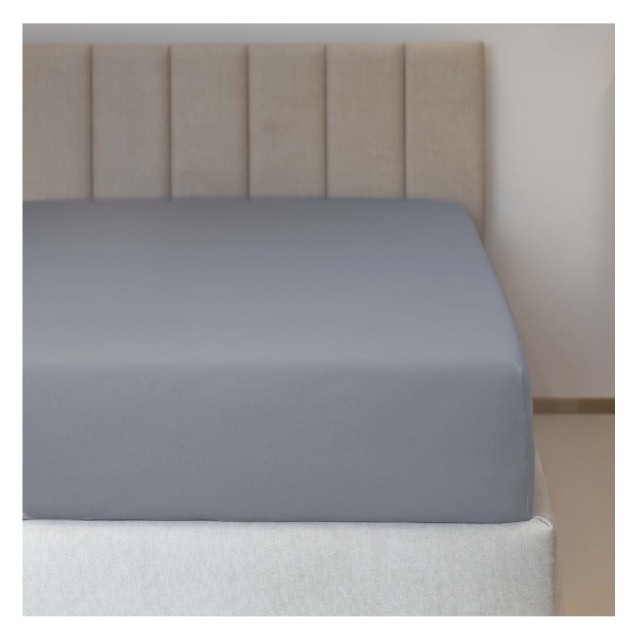 Jersey prostěradlo s lycrou č.31 světle šedá