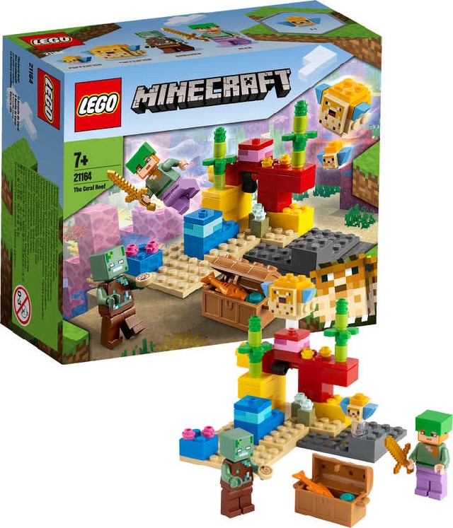 LEGO MINECRAFT Korálový útes 21164 STAVEBNICE