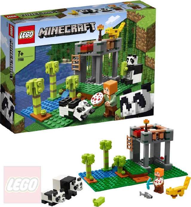 LEGO MINECRAFT Pandí školka 21158 STAVEBNICE