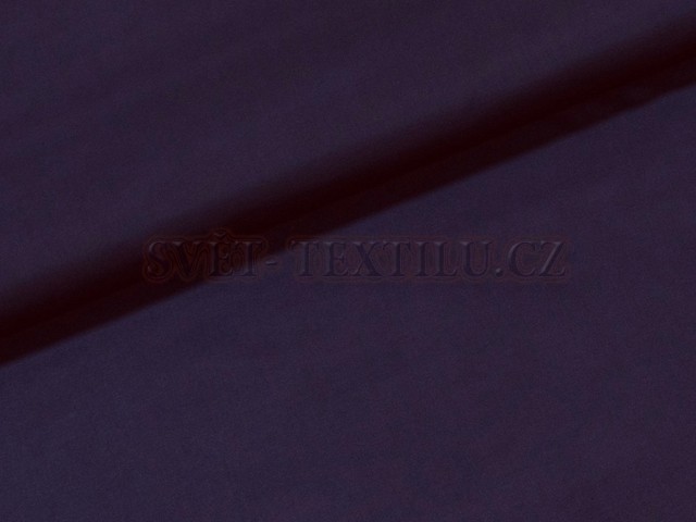 Metráž bavlna š.240 cm - švestkově modrofialová