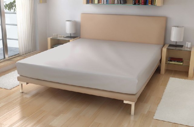 Mikroplyšové prostěradlo 70x140 světle šedá