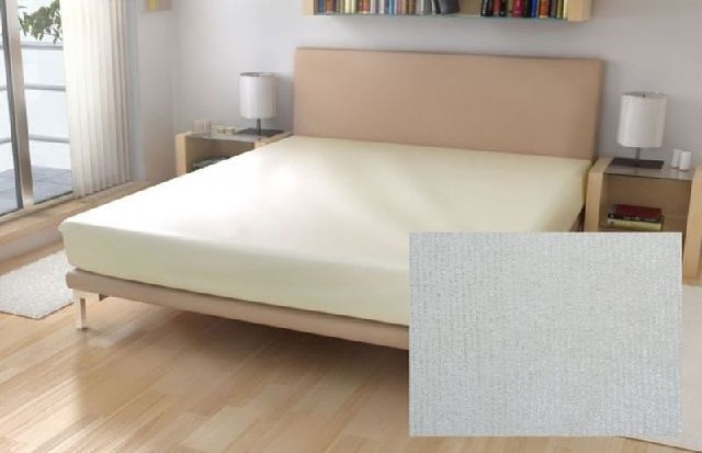 Mikroplyšové prostěradlo 70x160 cm smetanová