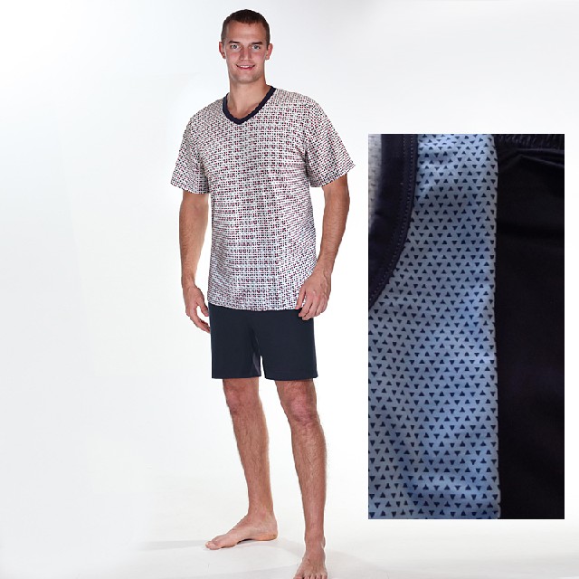 Pánské krátké pyžamo Horác vel. 54 / XXL