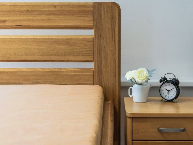 Plátěné prostěradlo s gumou LUX - šampaň