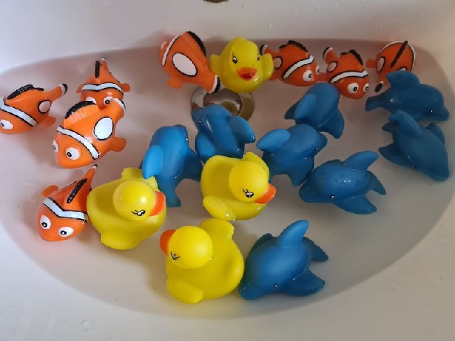 Plovoucí zvířátka do vody Nemo, kachnička, delfín