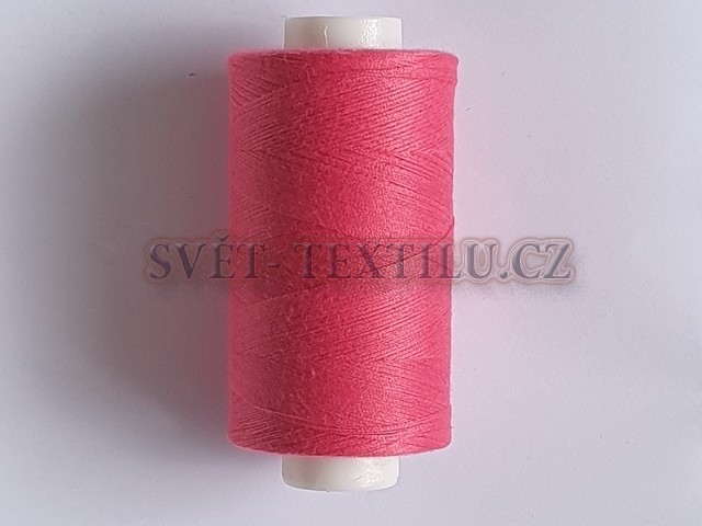 Polyesterová šicí nit - růžová malinová 5450