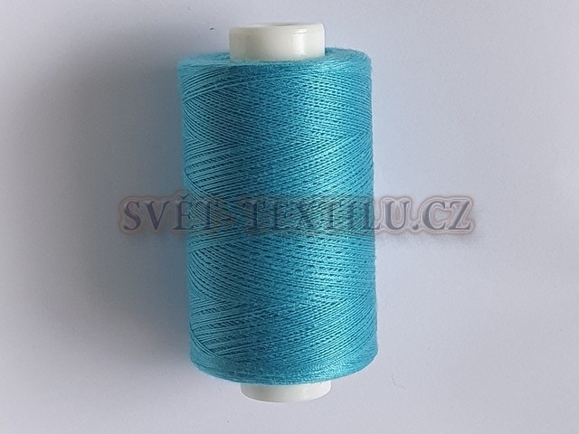 Polyesterová šicí nit - tyrkysově modrá 5803